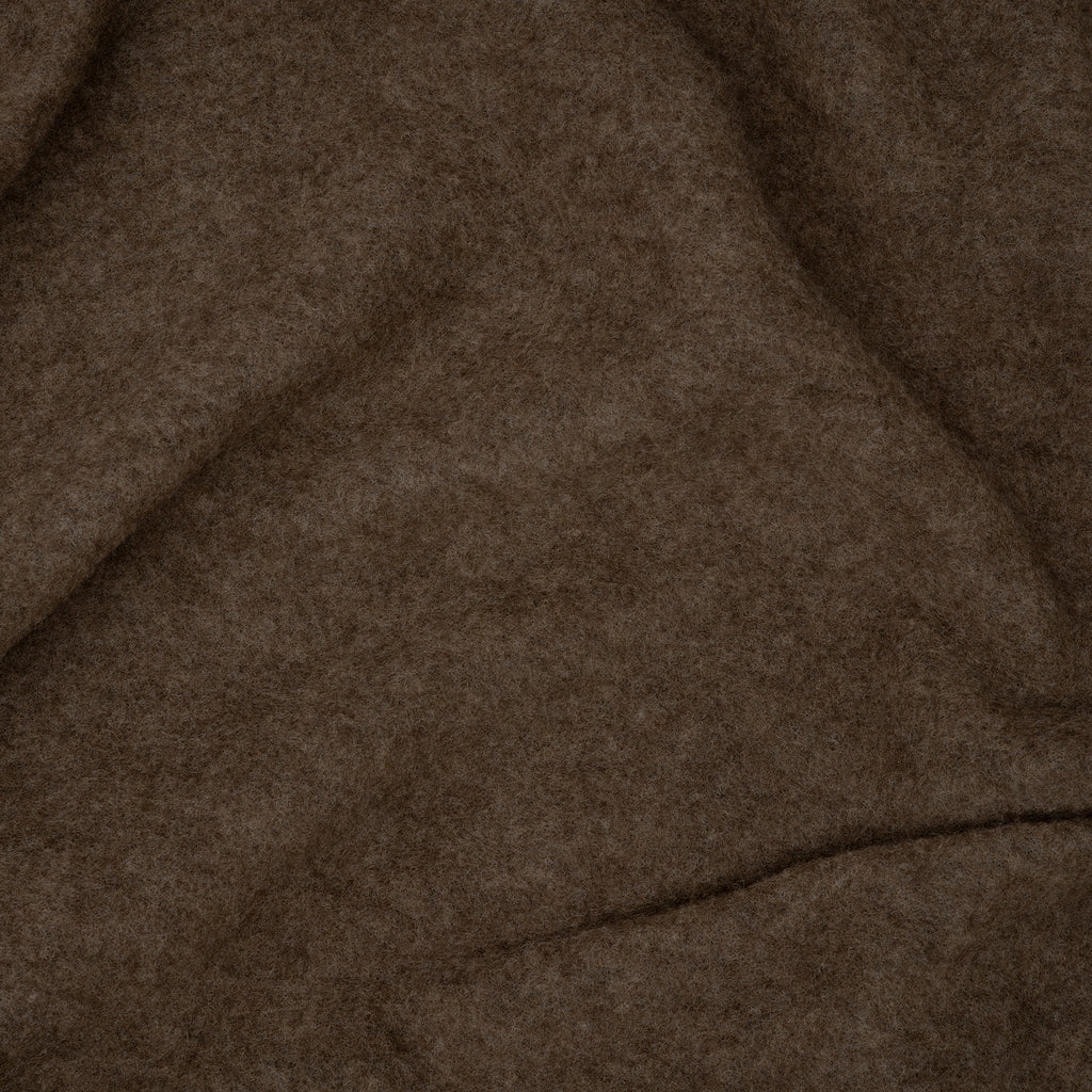 Bio Merino Wollfleece Schokobraun Melange