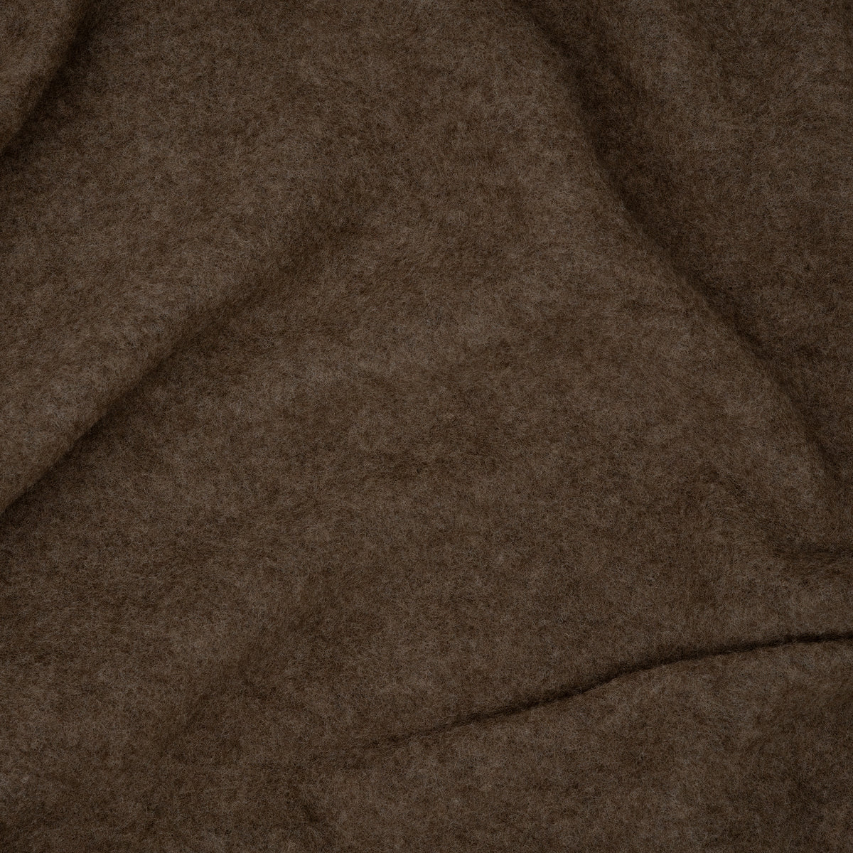 Bio Merino Wollfleece Schokobraun Melange