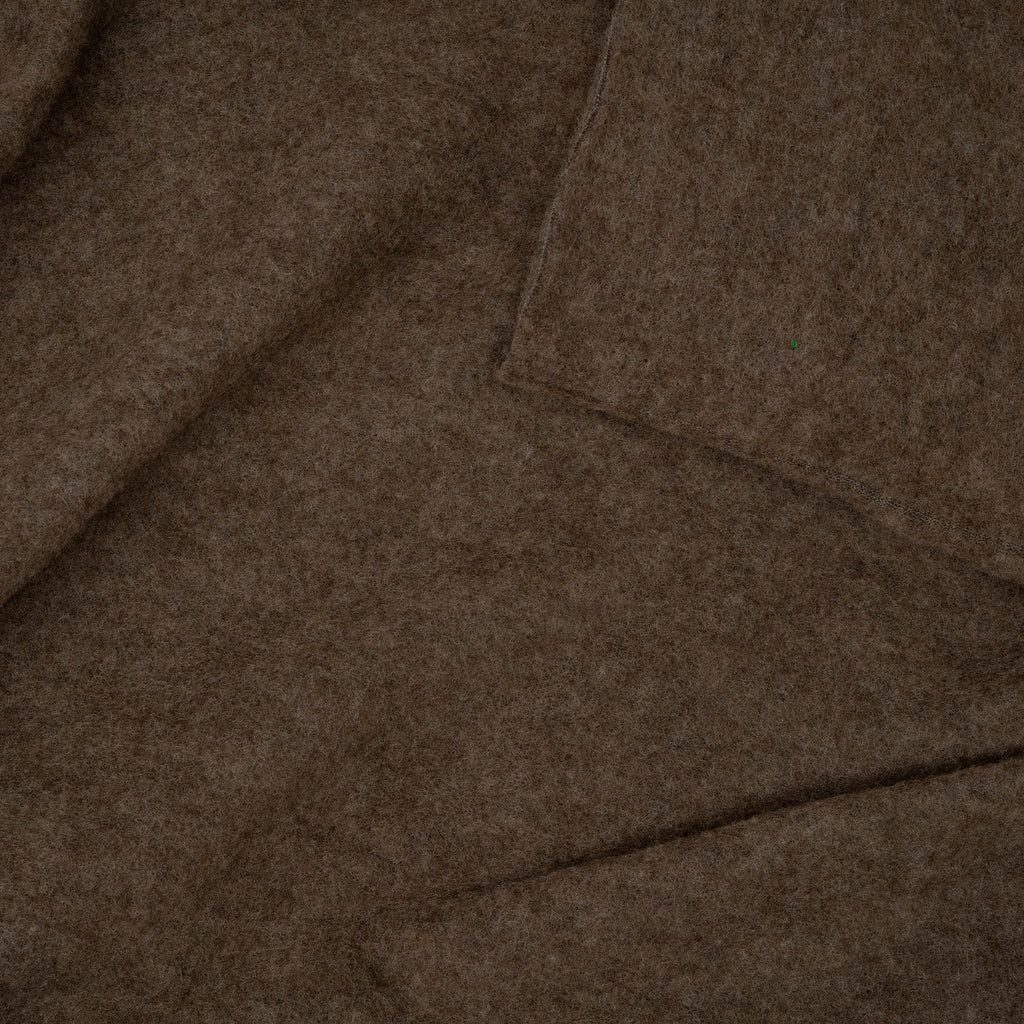 Bio Merino Wollfleece Schokobraun Melange