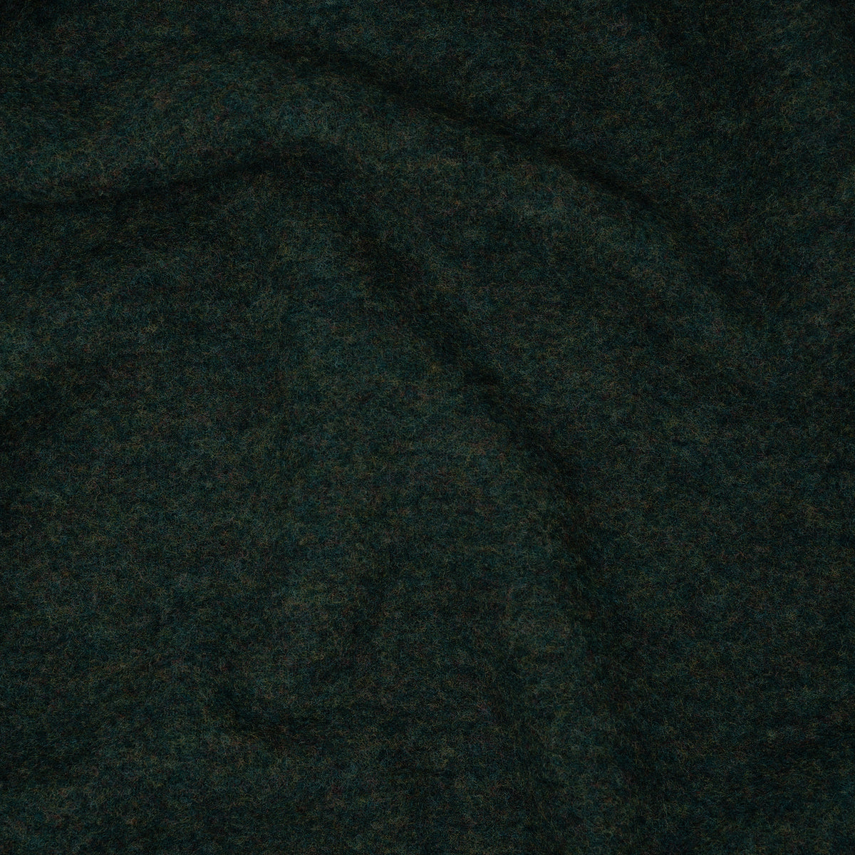Bio Merino Wollfleece Tannengrün Melange