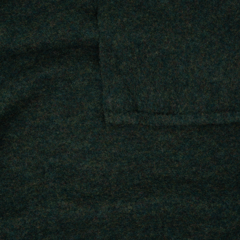 Bio Merino Wollfleece Tannengrün Melange