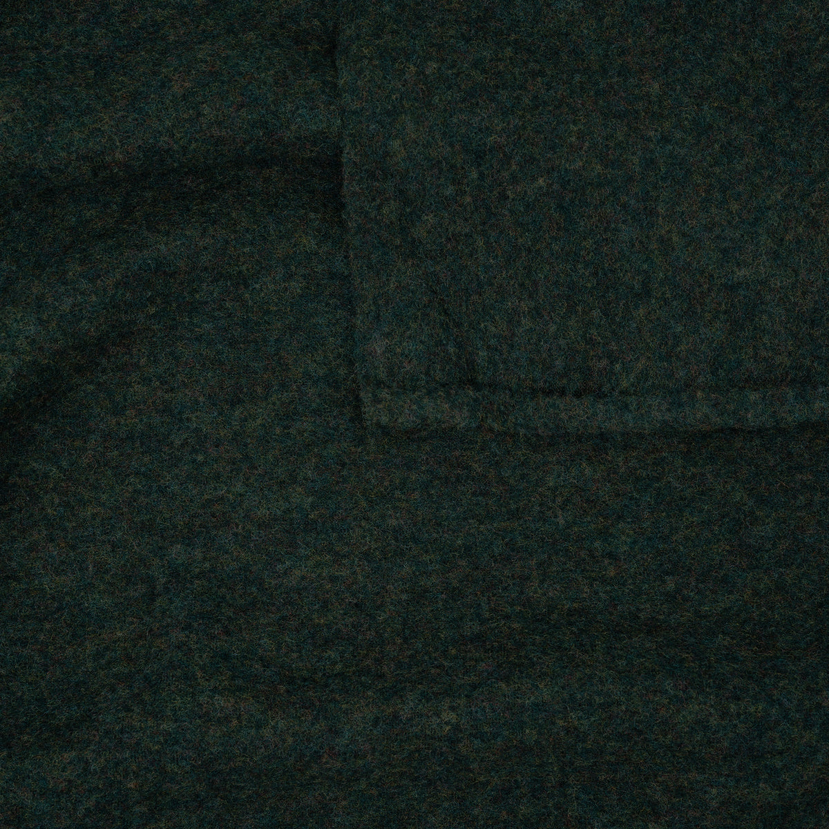 Bio Merino Wollfleece Tannengrün Melange