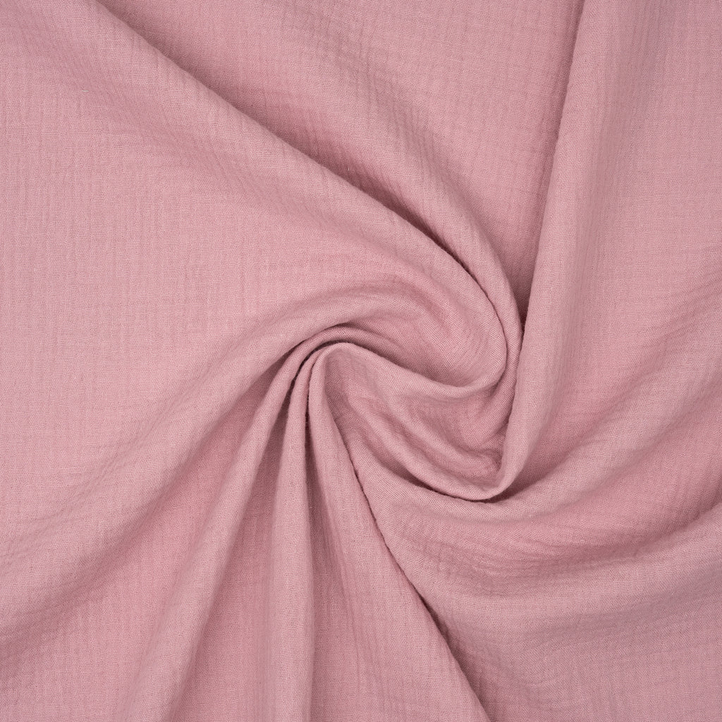 Bio Musselin Altrosa Hell