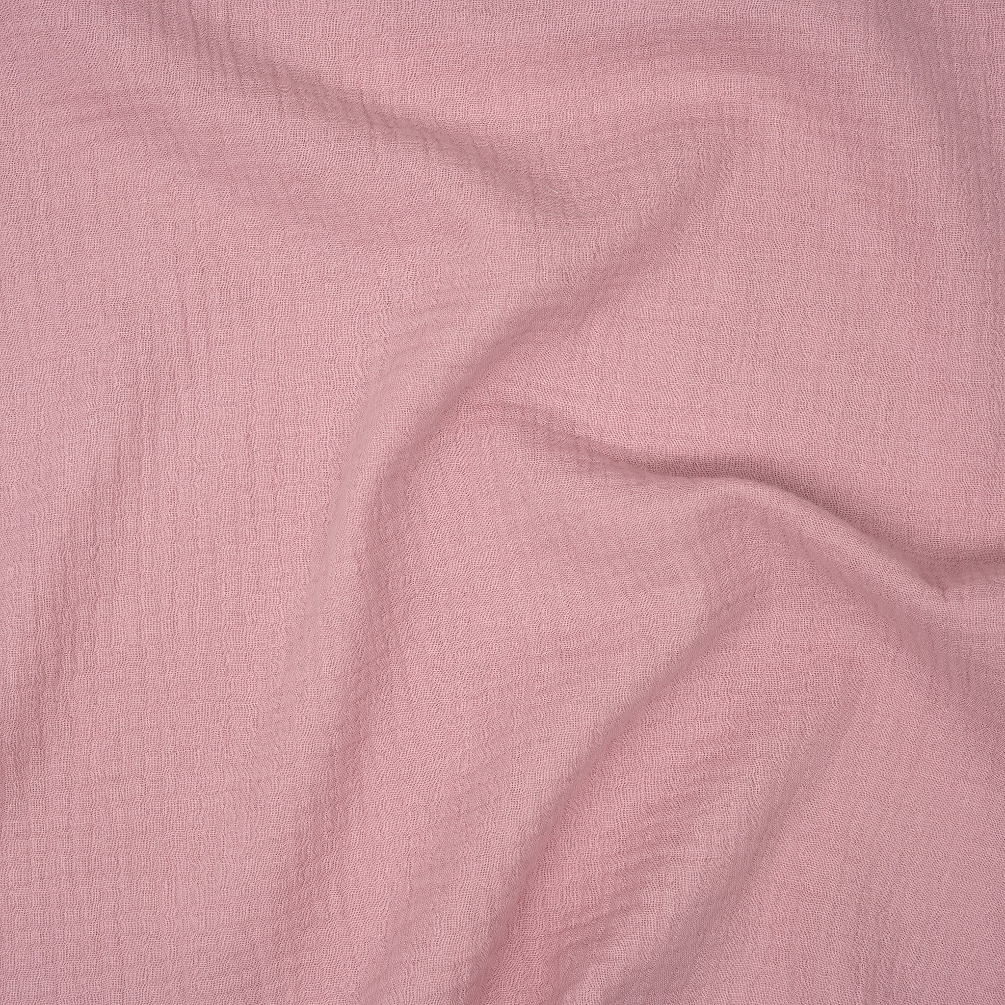 Bio Musselin Altrosa Hell