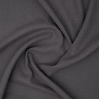 Bio Musselin Anthrazit