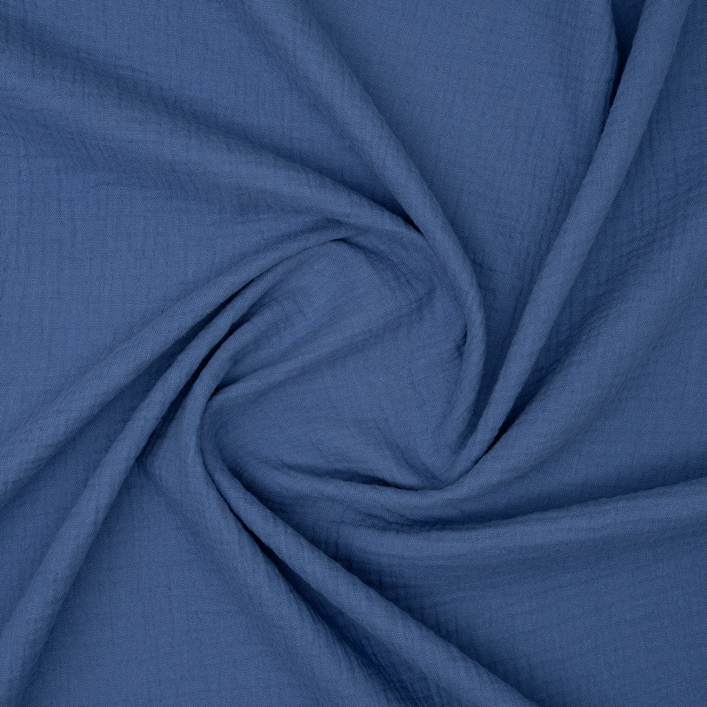 Bio Musselin Blau
