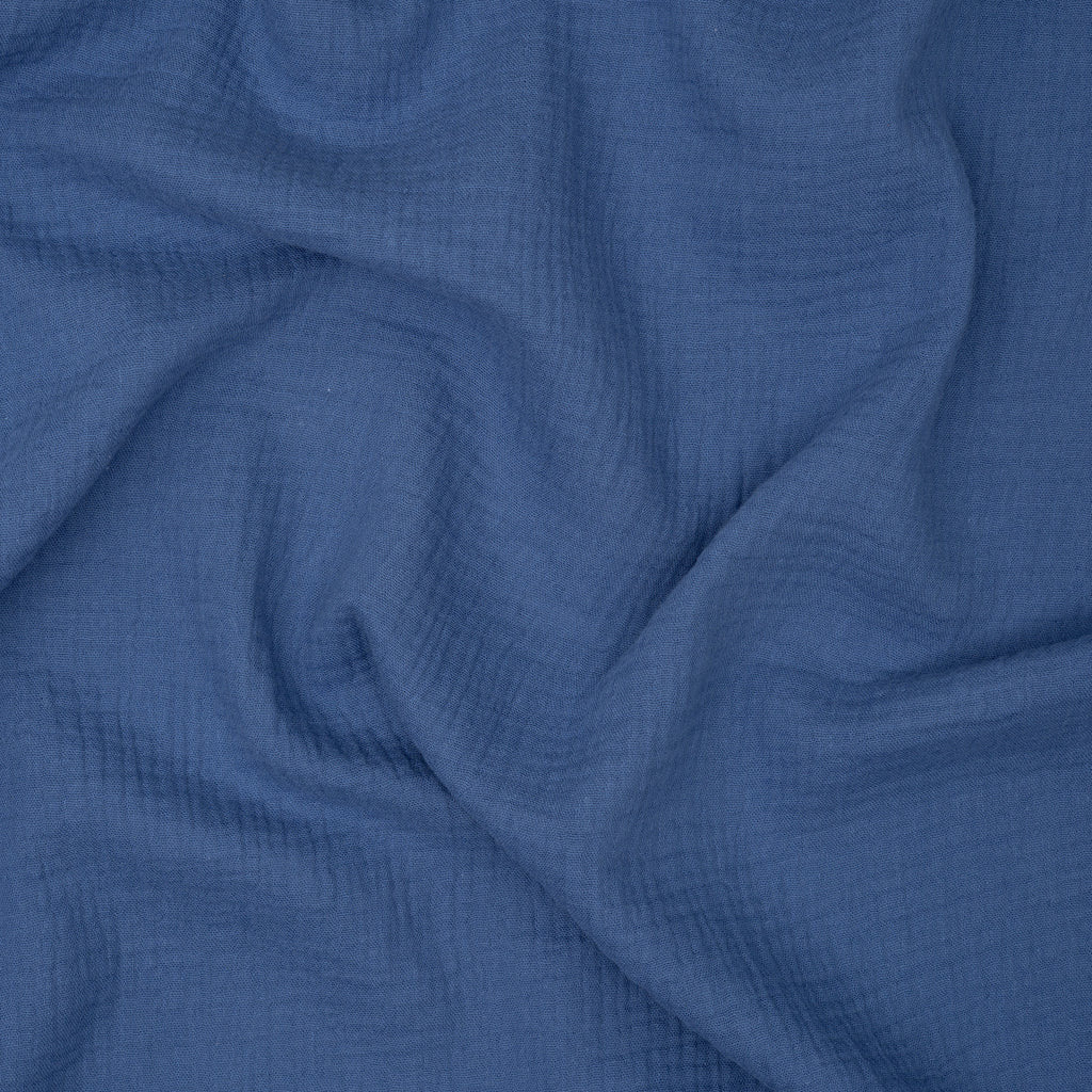 Bio Musselin Blau