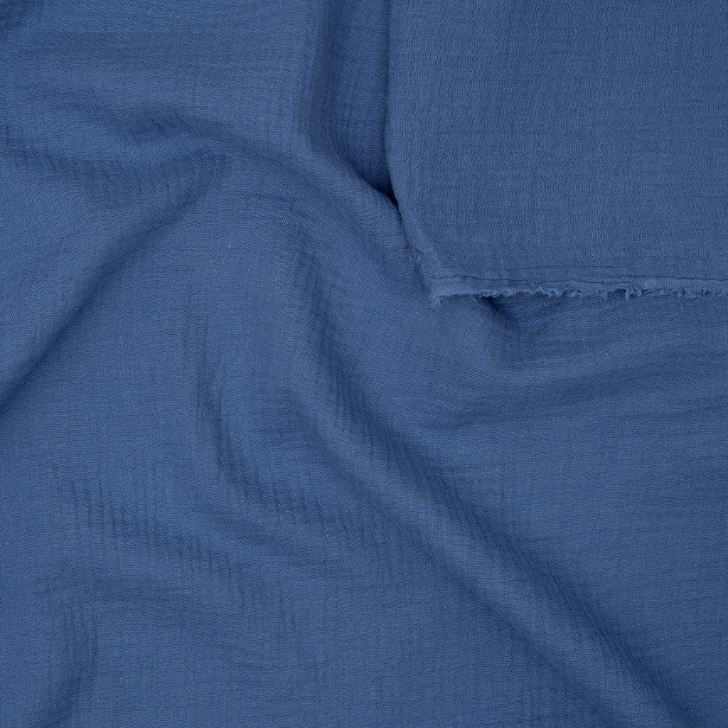 Bio Musselin Blau