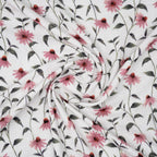 Bio Musselin Blumenwiese Gebby | Stoffwerk