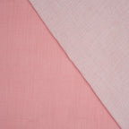 Bio Musselin Doppelseitig Rosa Hellgrau