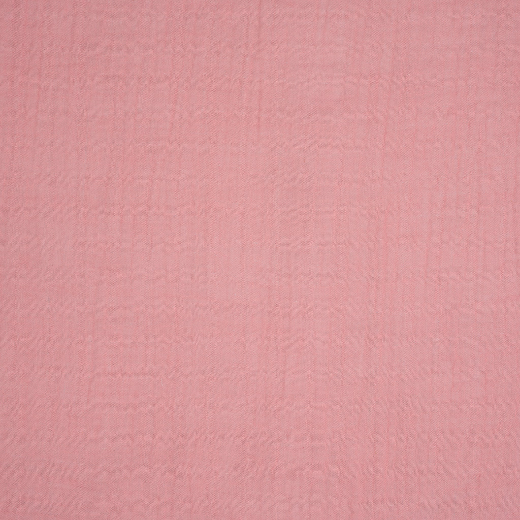 Bio Musselin Doppelseitig Rosa Hellgrau