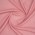 Bio Musselin Doppelseitig Rosa Hellgrau