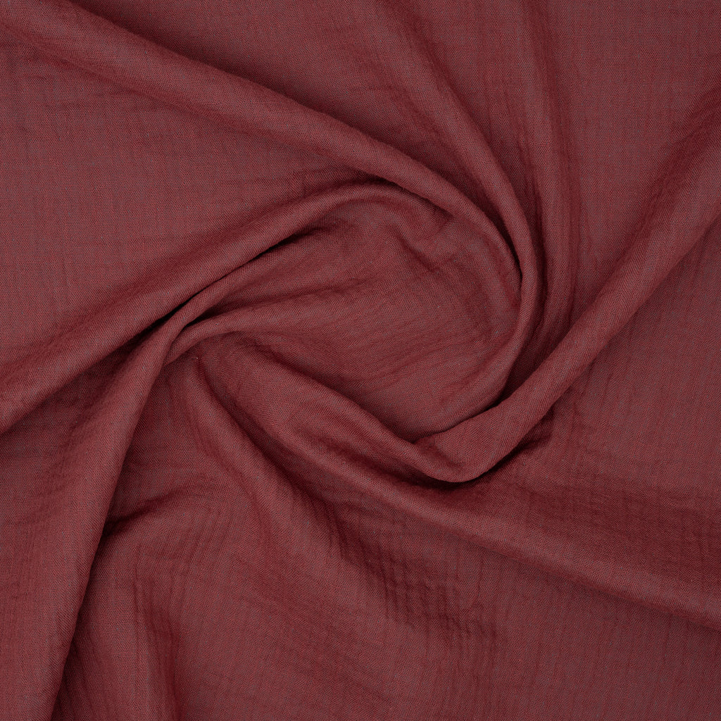 Bio Musselin Doppelseitig Rouge Grün | Stoffwerk