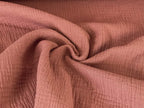 Bio Musselin dunkles altrosa