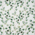 Bio Musselin Eucalyptus Weiß