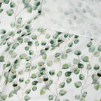 Bio Musselin Eucalyptus Weiß