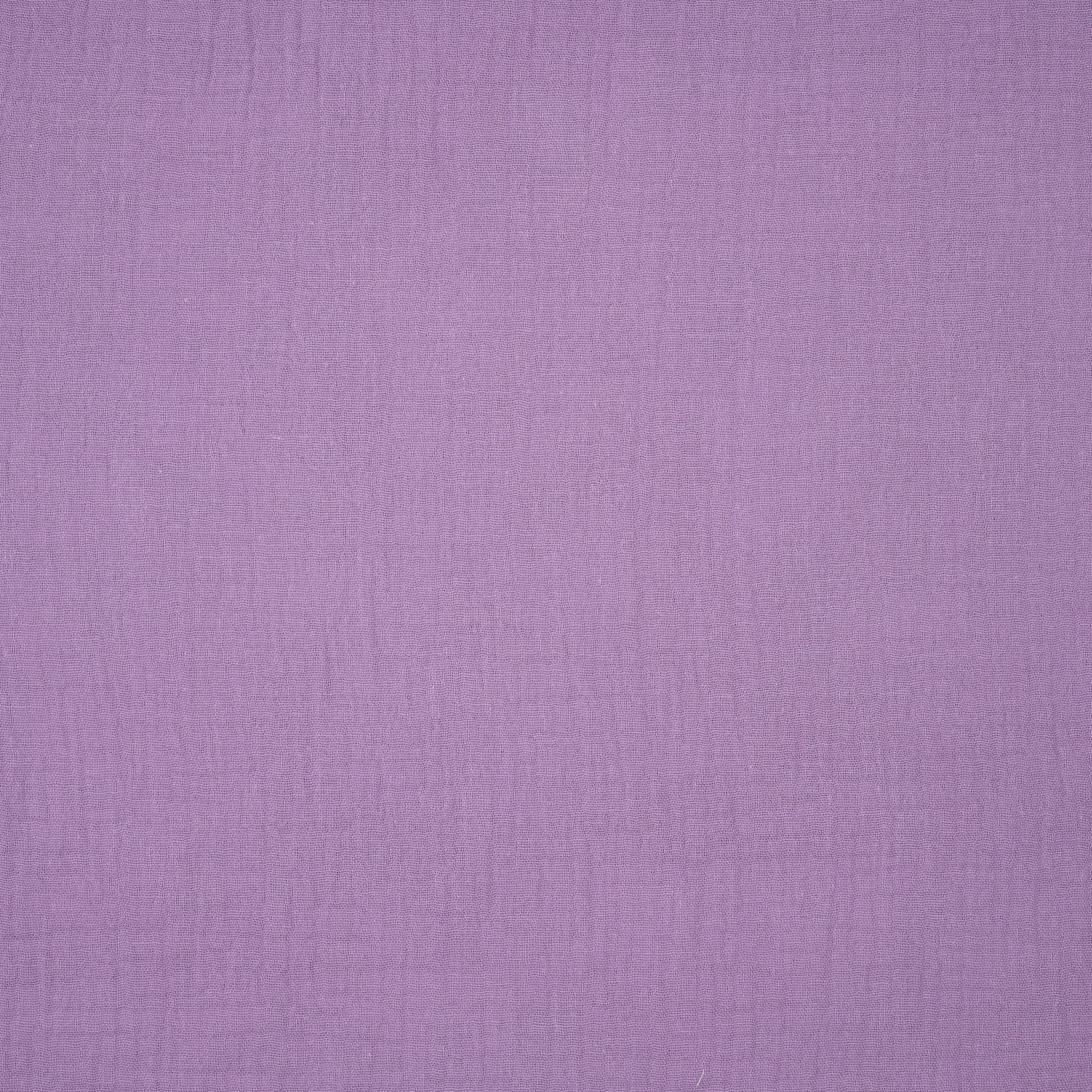 Bio Musselin Flieder