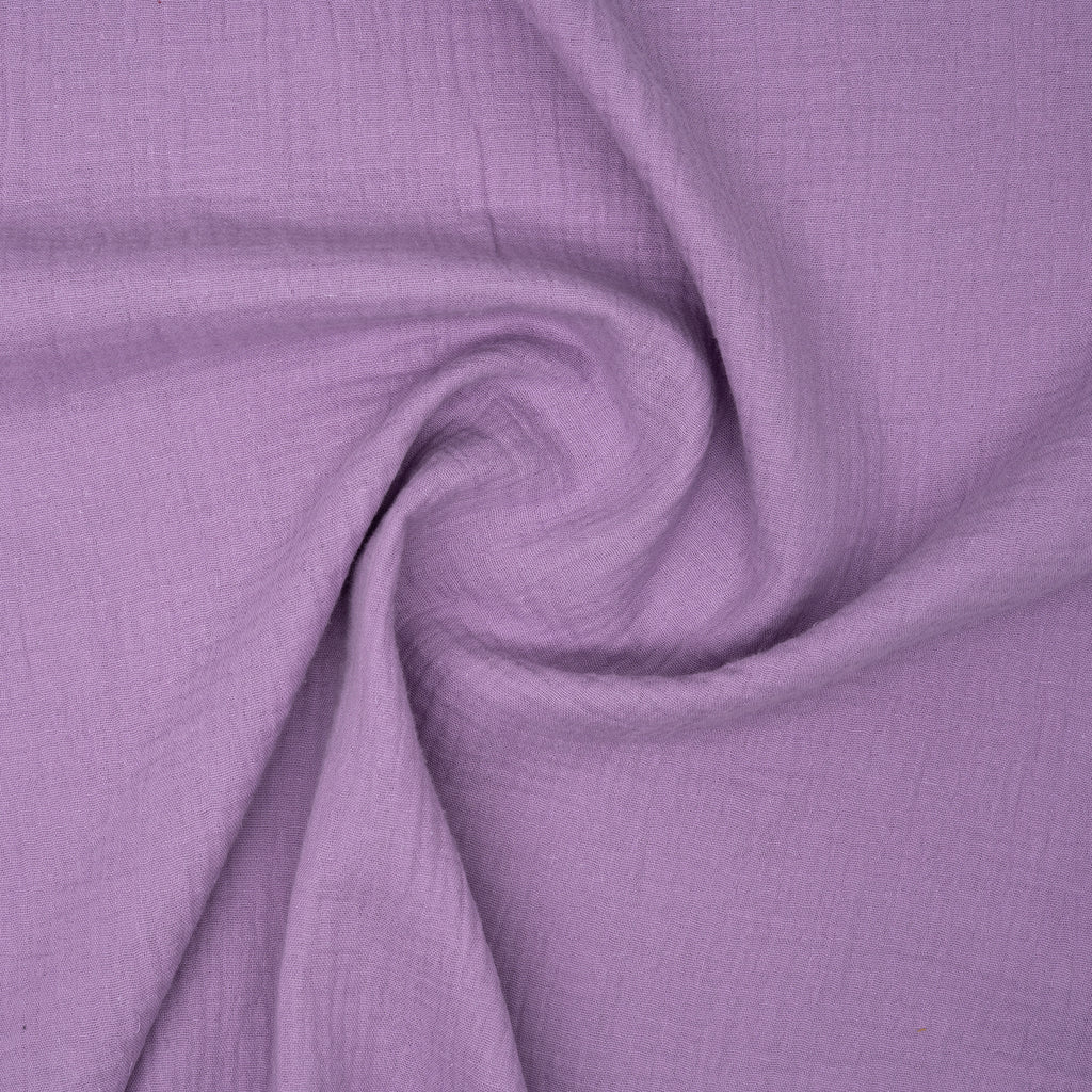 Bio Musselin Flieder