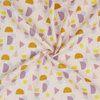 Bio Musselin Geo babyrosa