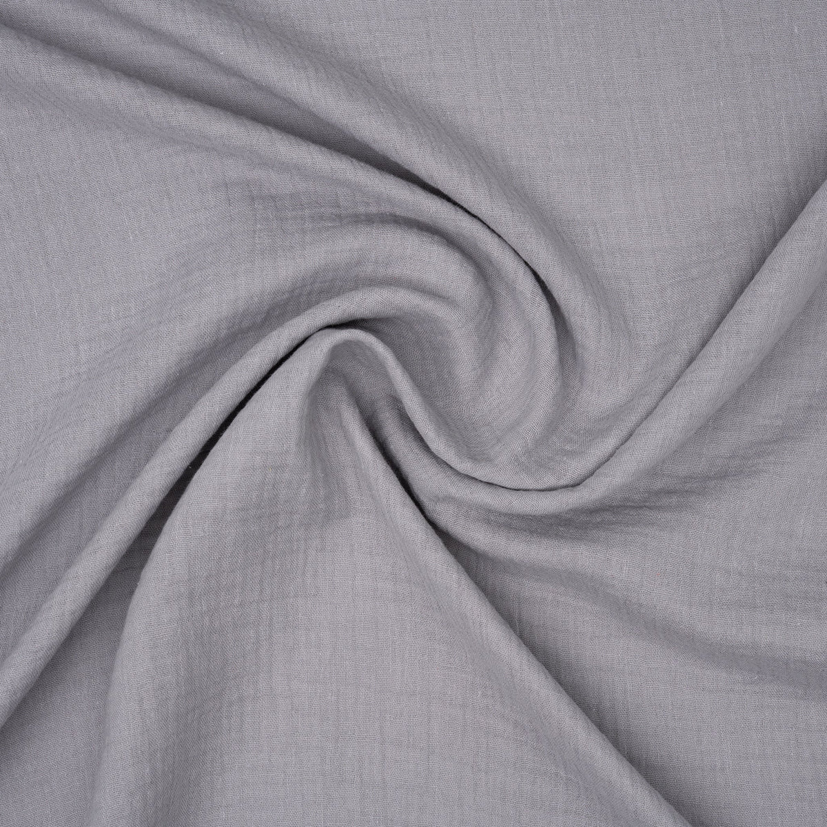 Bio Musselin Grau | Stoffwerk