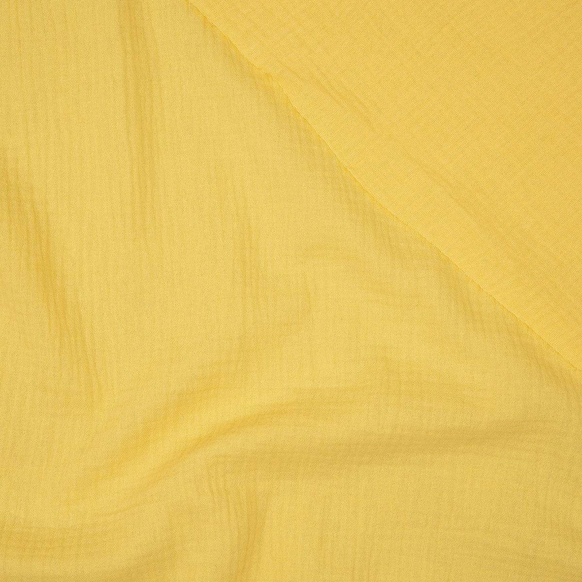 Bio Musselin Hellgelb | Stoffwerk