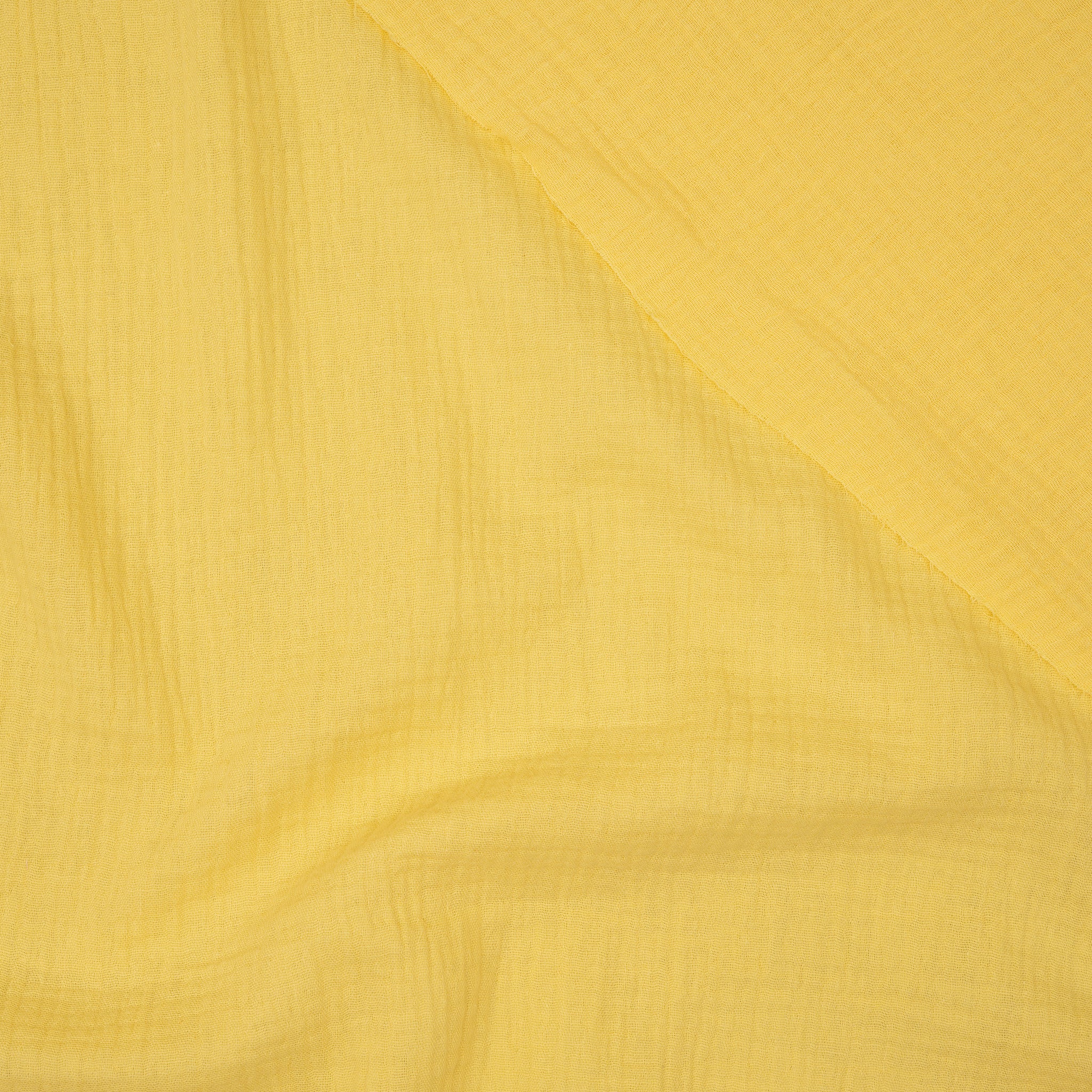 Bio Musselin Hellgelb