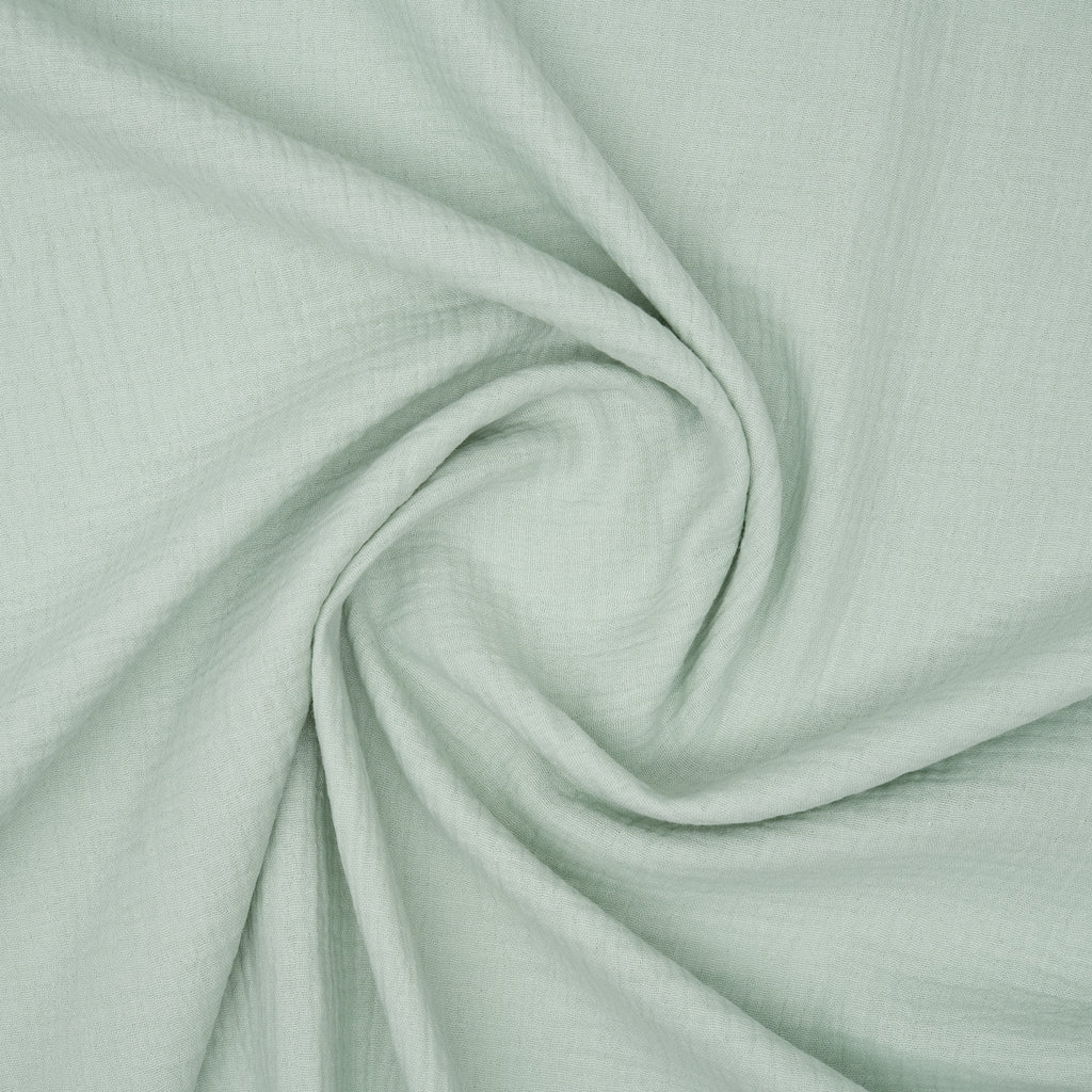 Bio Musselin Hellmint | Stoffwerk