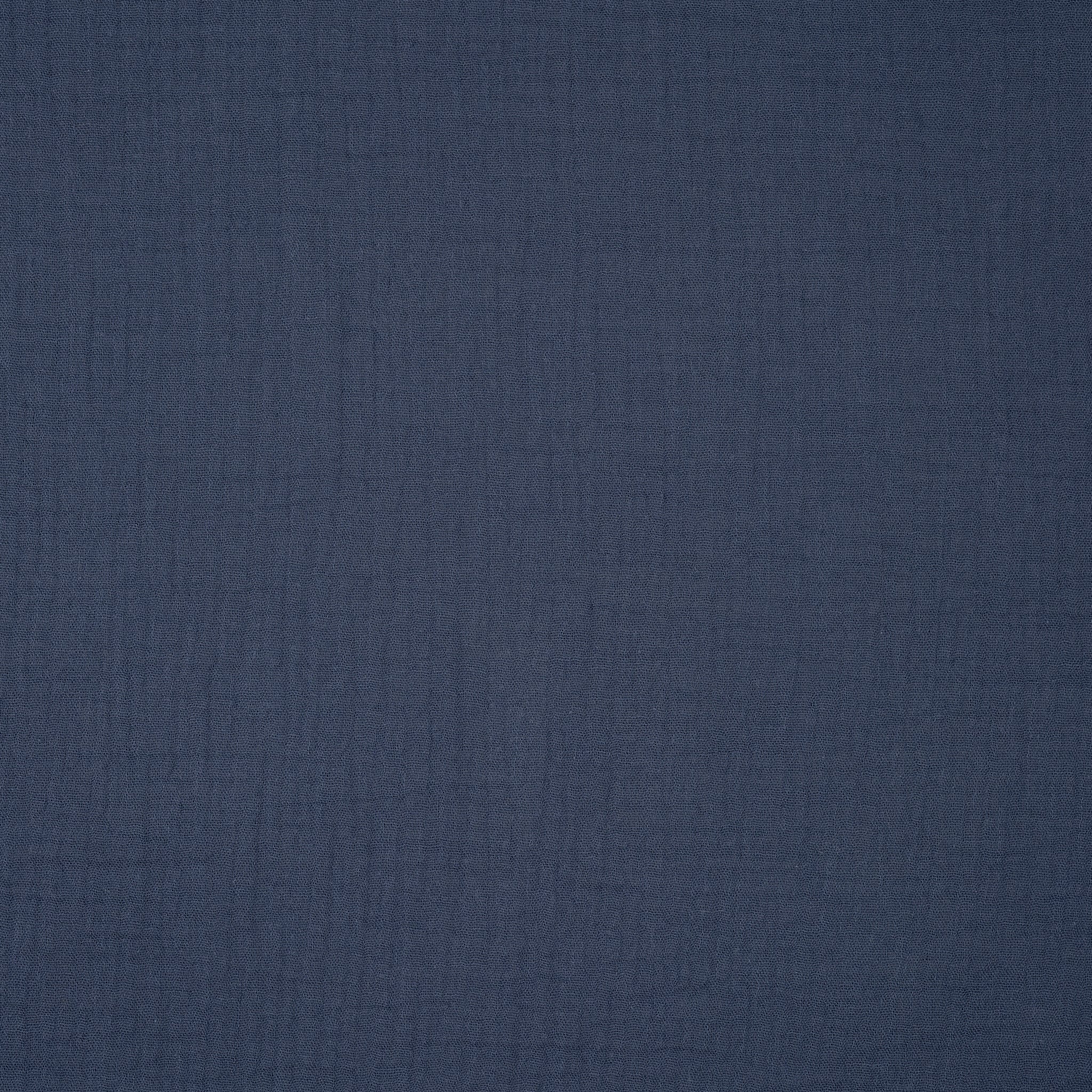 Bio Musselin Jeansblau | Stoffwerk