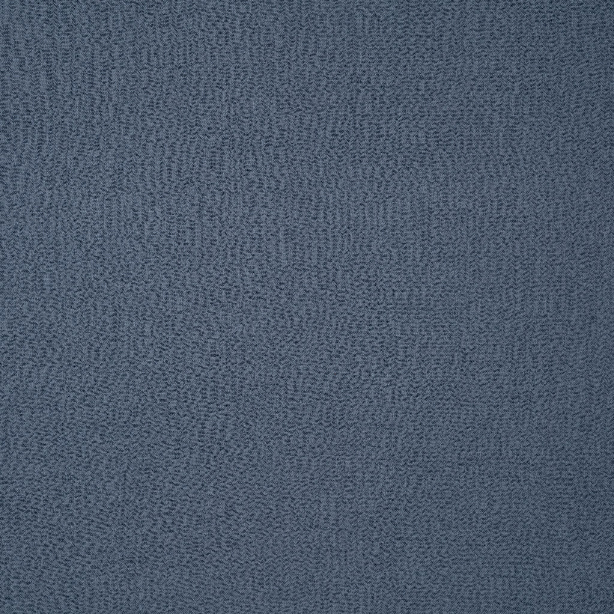 Bio Musselin Jeansblau Hell