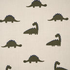 Bio Musselin Naturbelassen Dinos