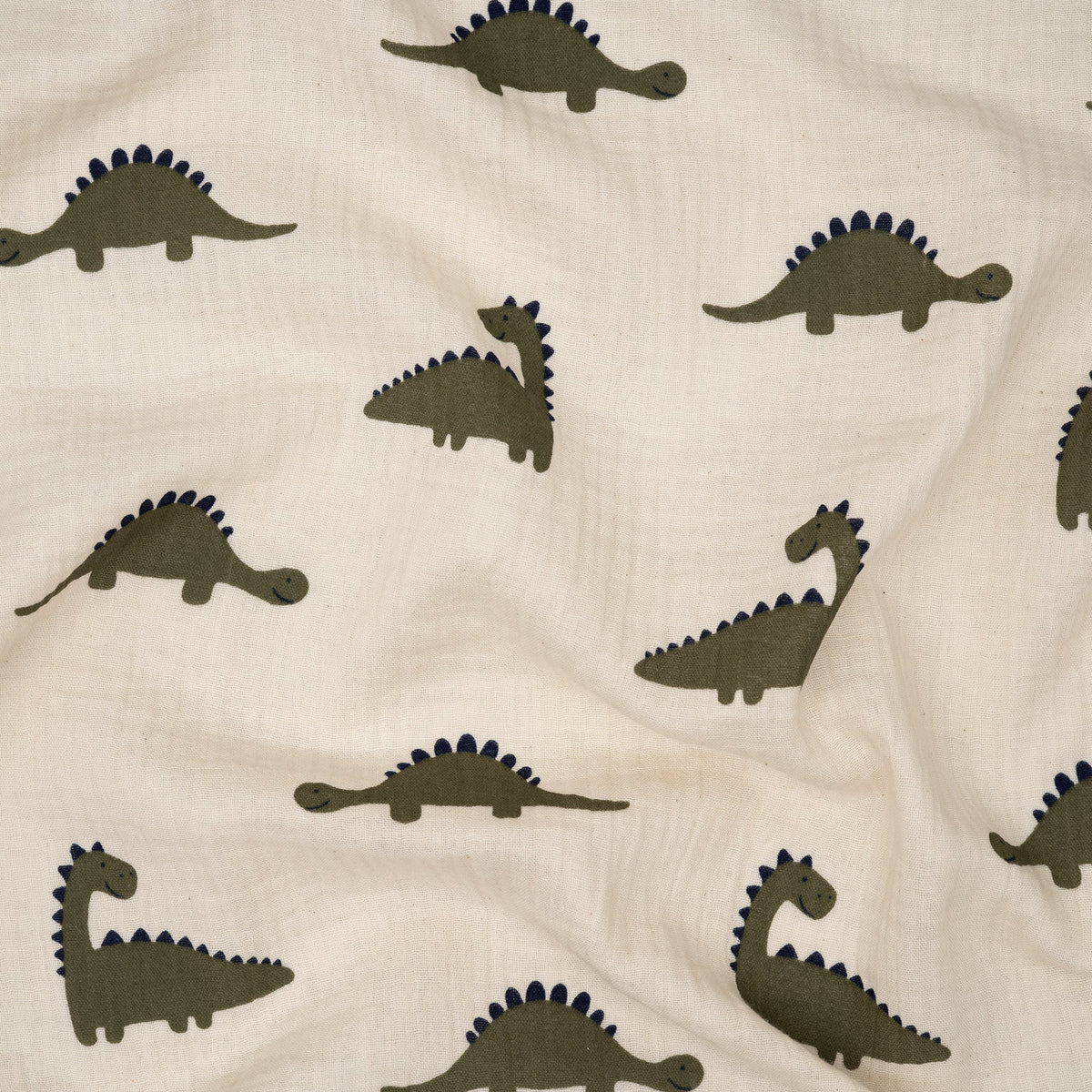Bio Musselin Naturbelassen Dinos | Stoffwerk