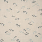 Bio Musselin Naturbelassen Kleine Fische