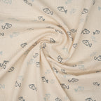 Bio Musselin Naturbelassen Kleine Fische