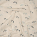 Bio Musselin Naturbelassen Kleine Fische