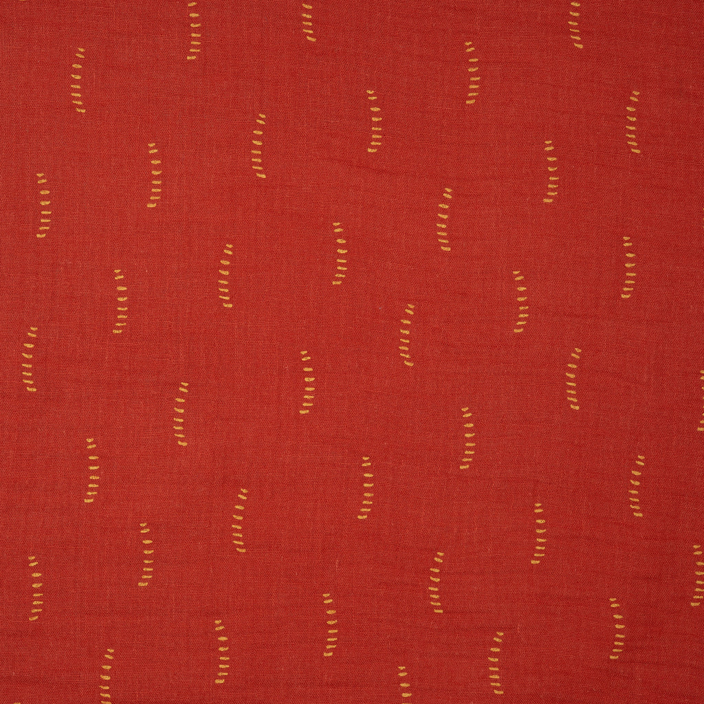 Bio Musselin Raupe Rouge