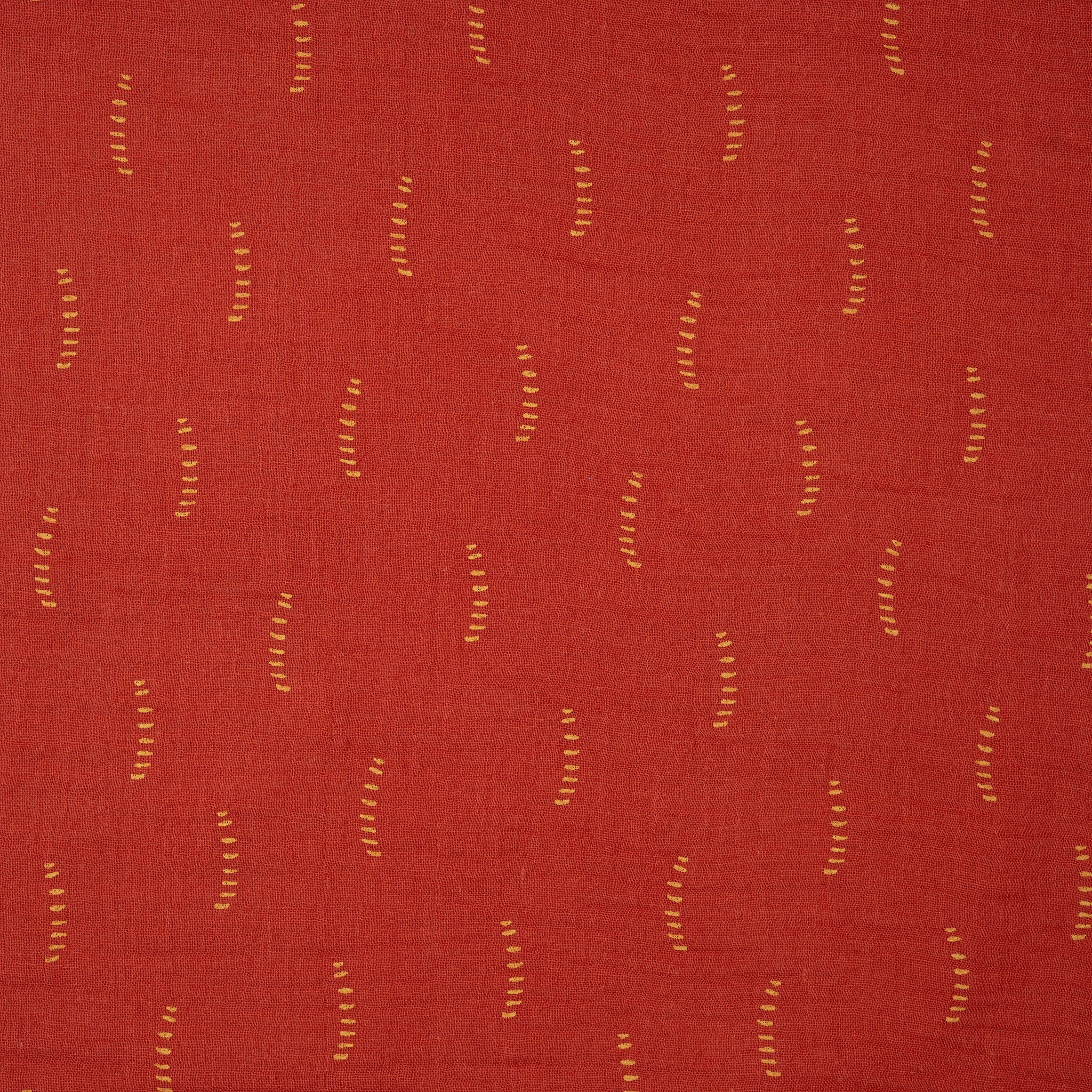 Bio Musselin Raupe Rouge