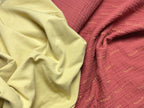 Bio Musselin Raupe rouge
