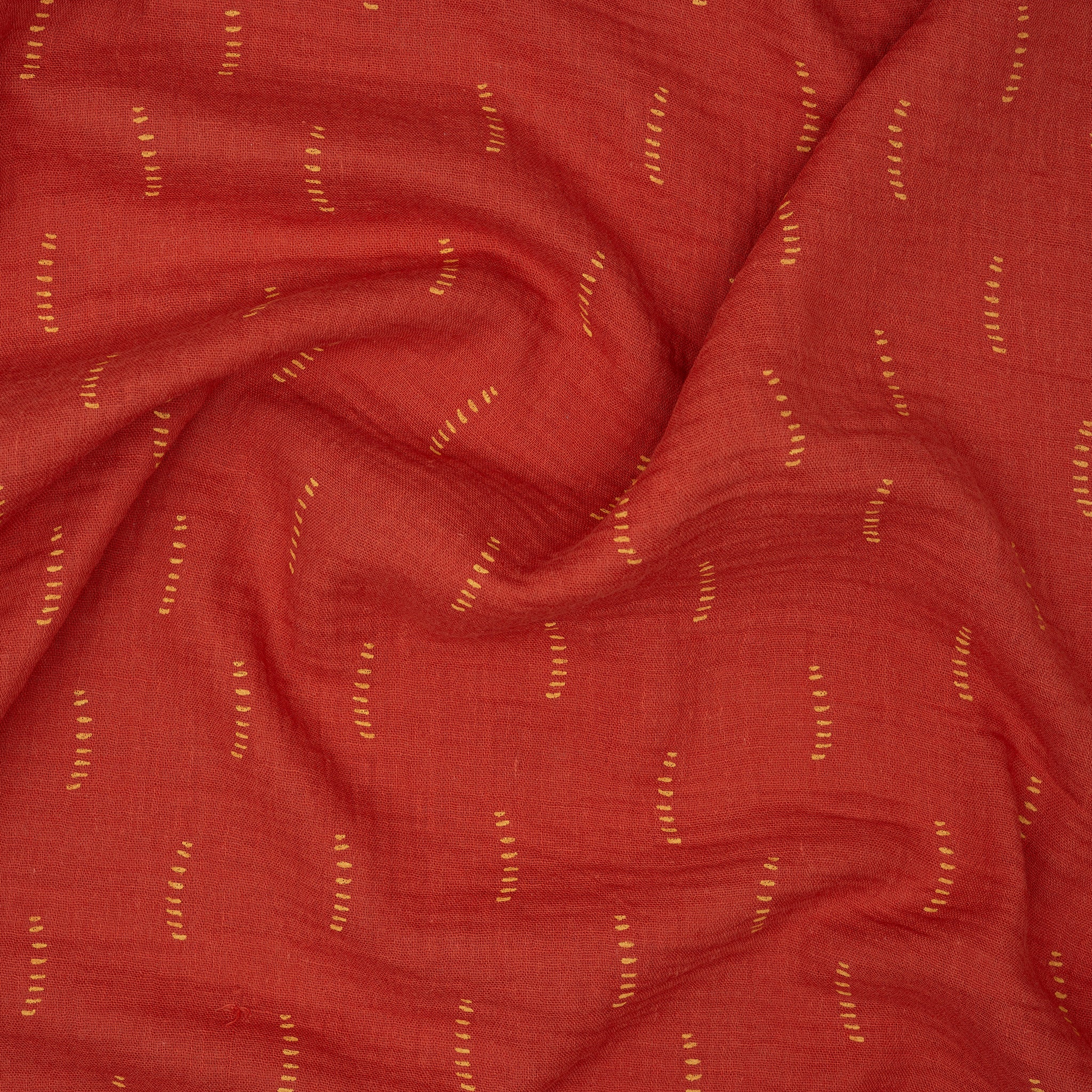 Bio Musselin Raupe Rouge