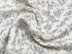 Bio Musselin Romantic Flowers creme