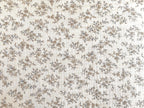 Bio Musselin Romantic Flowers creme