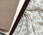 Bio Musselin Romantic Flowers creme
