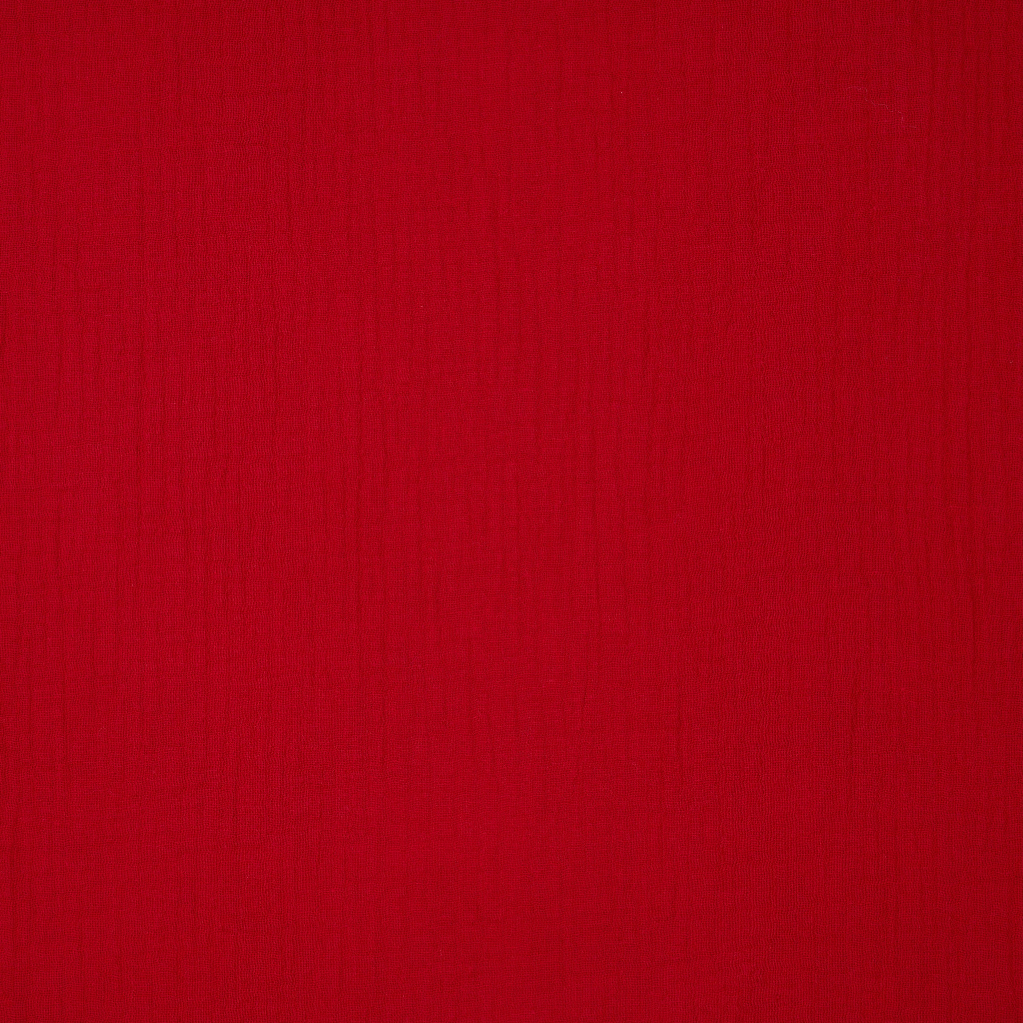 Bio Musselin Rot | Stoffwerk