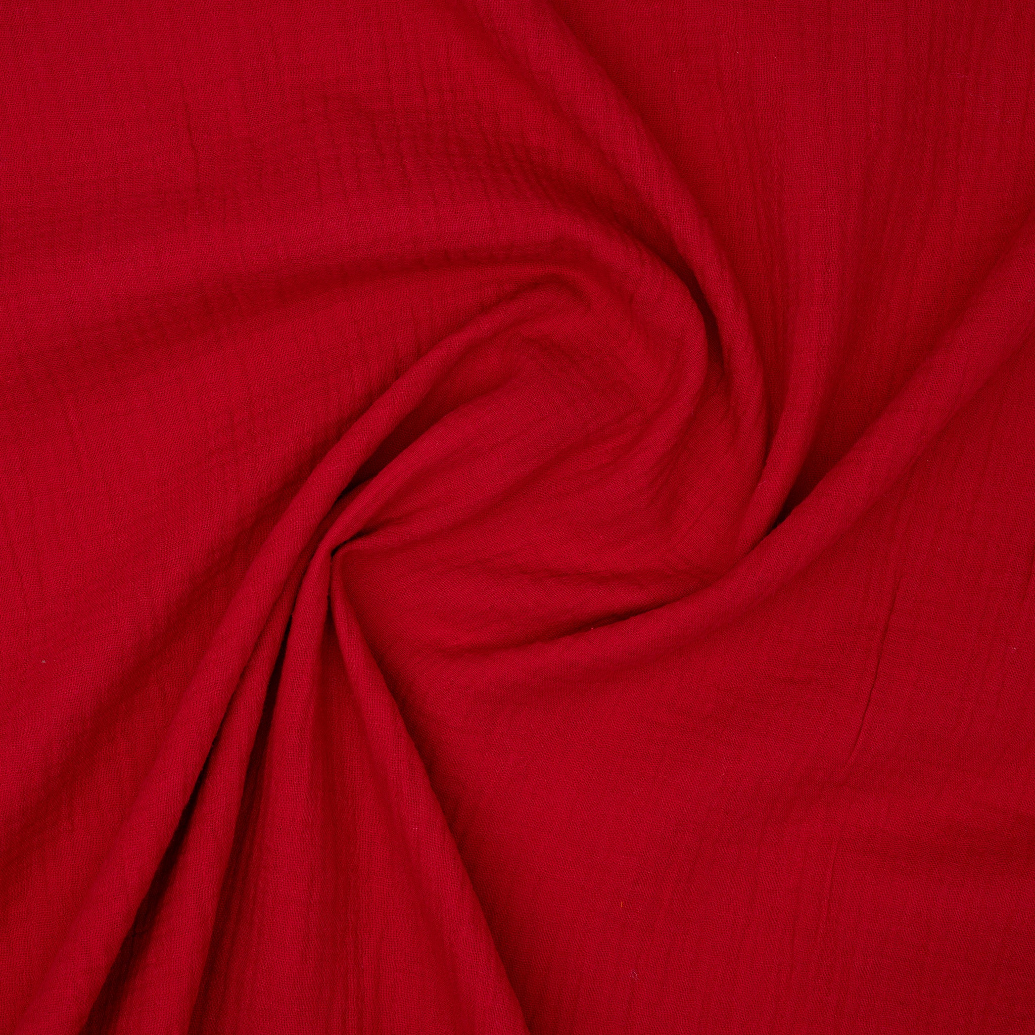 Bio Musselin Rot | Stoffwerk
