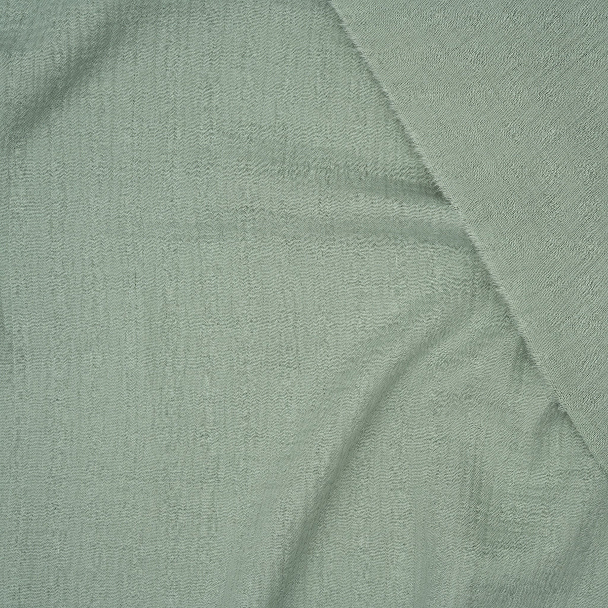 Bio Musselin Sage | Stoffwerk