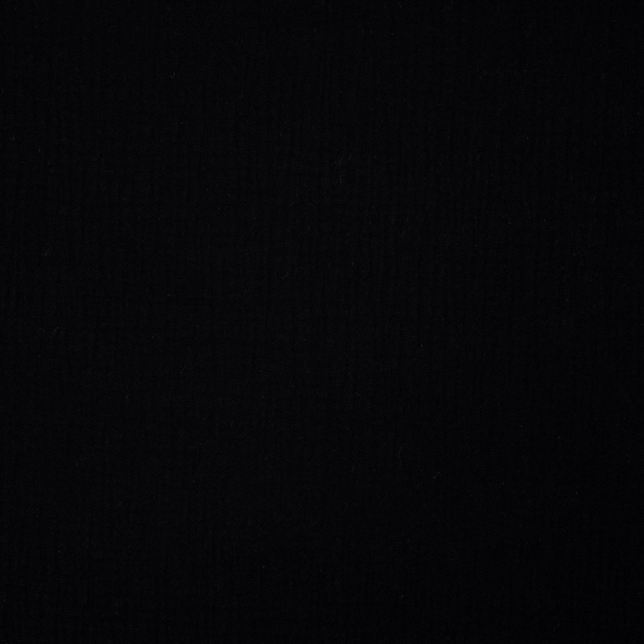 Bio Musselin Schwarz