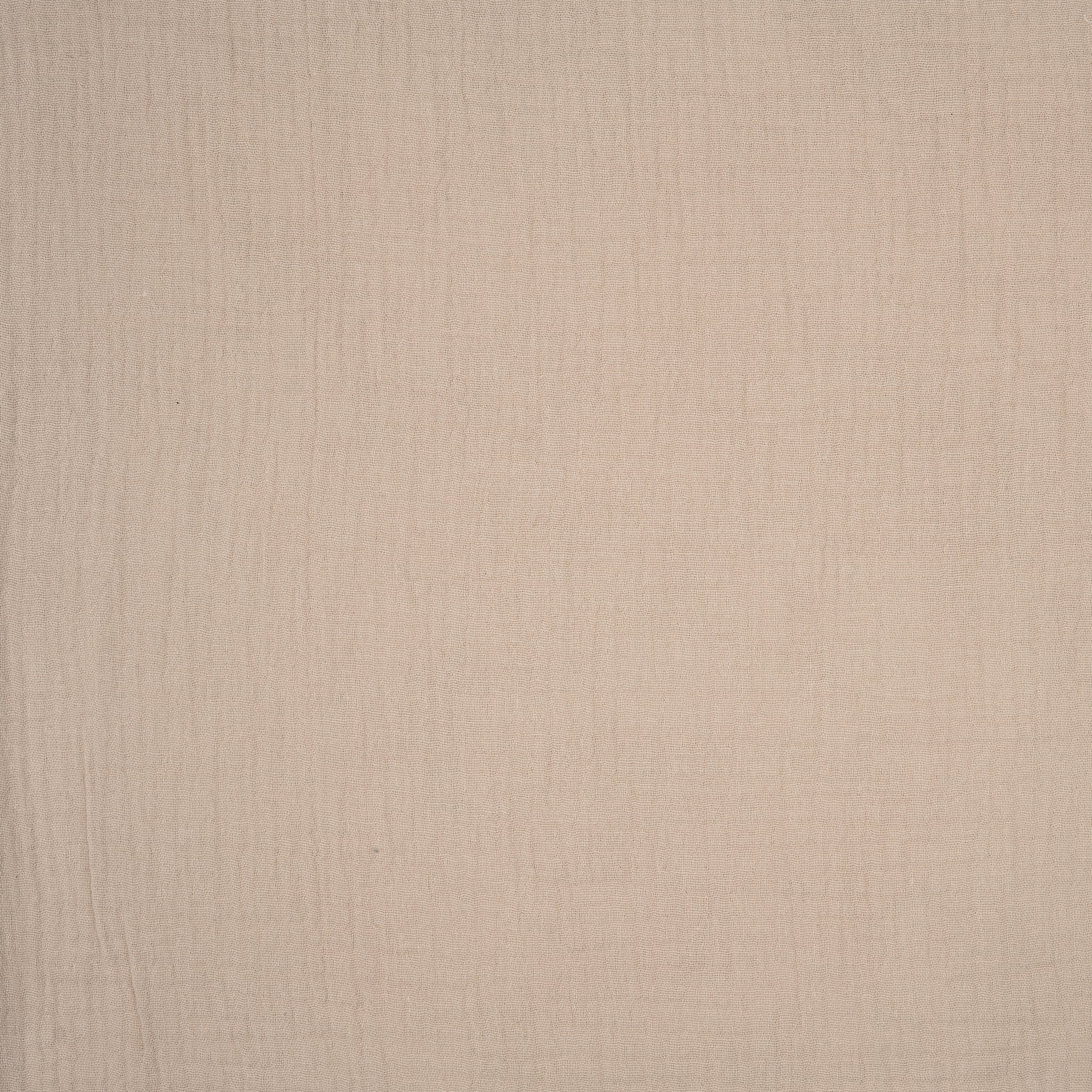 Bio Musselin Uni Sand