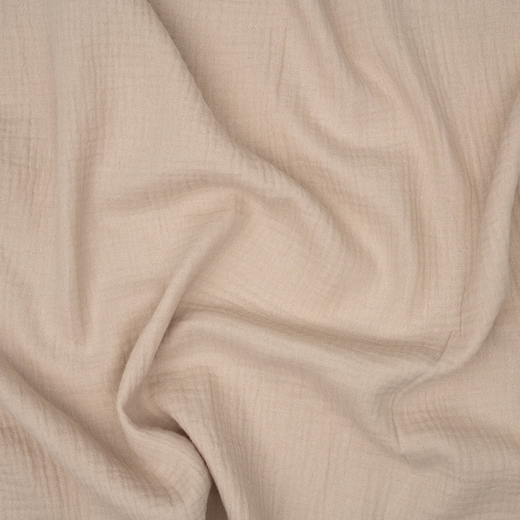 Bio Musselin Uni Sand | Stoffwerk