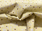 Bio Popeline gelbes Blumenfeld