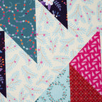 Bio Popeline Hamburger Liebe Christmas Cheater Quilt Panel | Stoffwerk