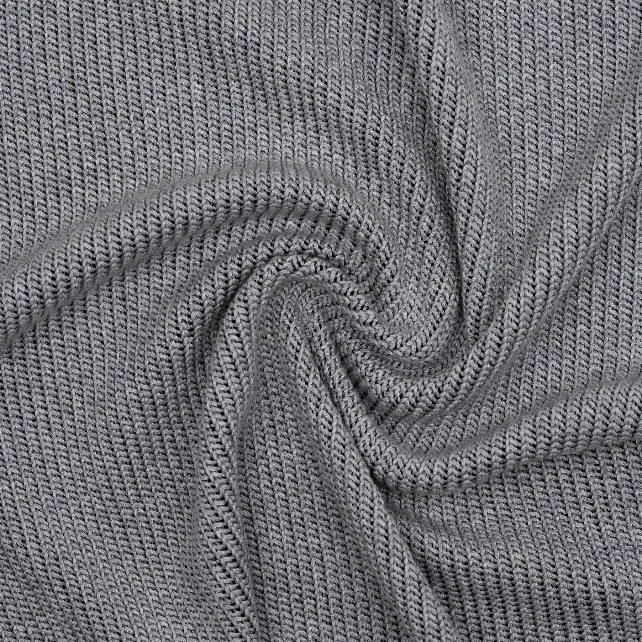 Bio Strick Hamburger Liebe Western Fairy Tales Troyer Knitty Grau